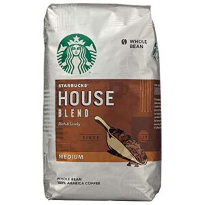 starbucks house blend whole bean coffee (40 ounce) (2 pack)