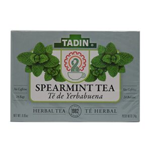 tadin spearmint tea 24 bags - te de yerbabuena