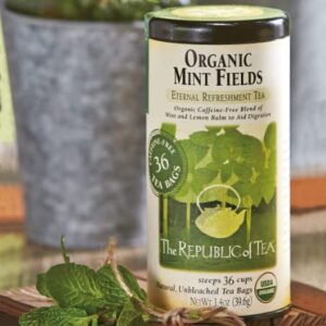 Republic of Tea, Tea Herbal Mint Fields Organic, 36 Count