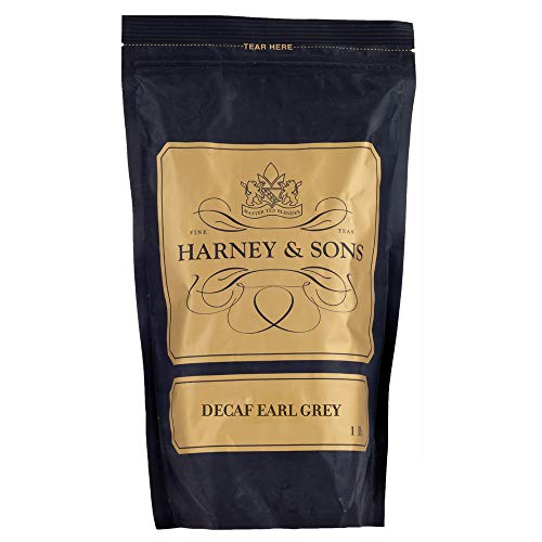 Harney & Sons Decaffeinated Earl Grey, Loose Leaf Tea, 16 oz