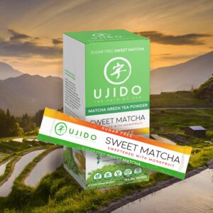 Ujido Japanese Monk Fruit Sweet Matcha (20g x 10)