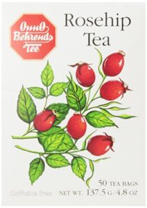 onno behrends rosehip tea, 50 count, 4.8 ounce