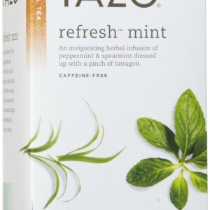 Tazo Refresh Mint Herbal Tea, 20 ct