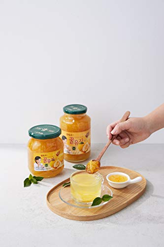 Damtuh Korean Honey Citron Tea, Citron Tea with Honey, Yuzu Marmalade, Yuzu Sauce for Salad, Citron Spread, Honey Citron Jam, 27.16 Oz 700g