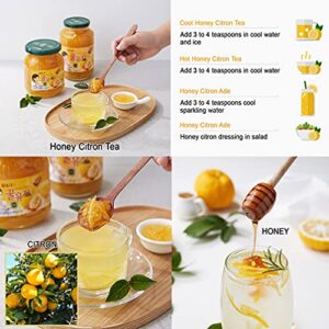 Damtuh Korean Honey Citron Tea, Citron Tea with Honey, Yuzu Marmalade, Yuzu Sauce for Salad, Citron Spread, Honey Citron Jam, 27.16 Oz 700g