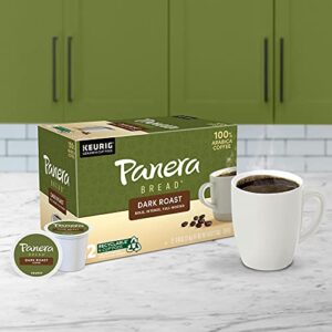 Panera Bread Dark Roast Coffee, Keurig Single Single Serve Coffee K-Cup Pods, 12 Count (Pack of 6)