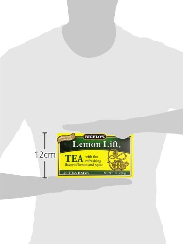 Bigelow, Black Tea, Lemon Lift, 20 Tea Bags, 1.37 oz (38 g)