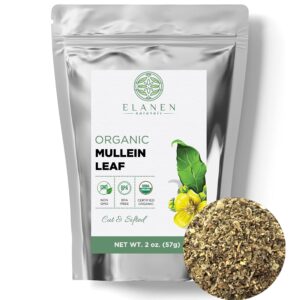 organic mullein leaf 2 oz. (57g), usda certified organic mullein leaf tea, mullen leaves, mullin leaf, mullein smoking herb, mullein organic tea, mullien leaf, cut & sifted