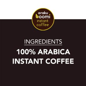 Araku Boomi Premium Single Origin Instant Coffee Powder, Medium Roast, Made from 100% Arabica Beans from Araku Valley | Best Instant Coffee | 3.5 Ounce Tin (2 Pack) (Up to 100 Cups)