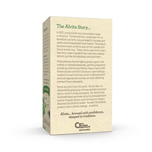 Alvita Organic Senna Herbal Tea - Made with Premium Quality Organic Senna Leaves, And A Mild Bitter Flavor, 72 Tea Bags (3 Pack)