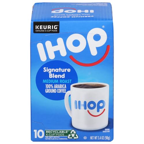 IHOP Medium Roast Signature Blend Keurig K-Cup Coffee Pods, 10 ct Box