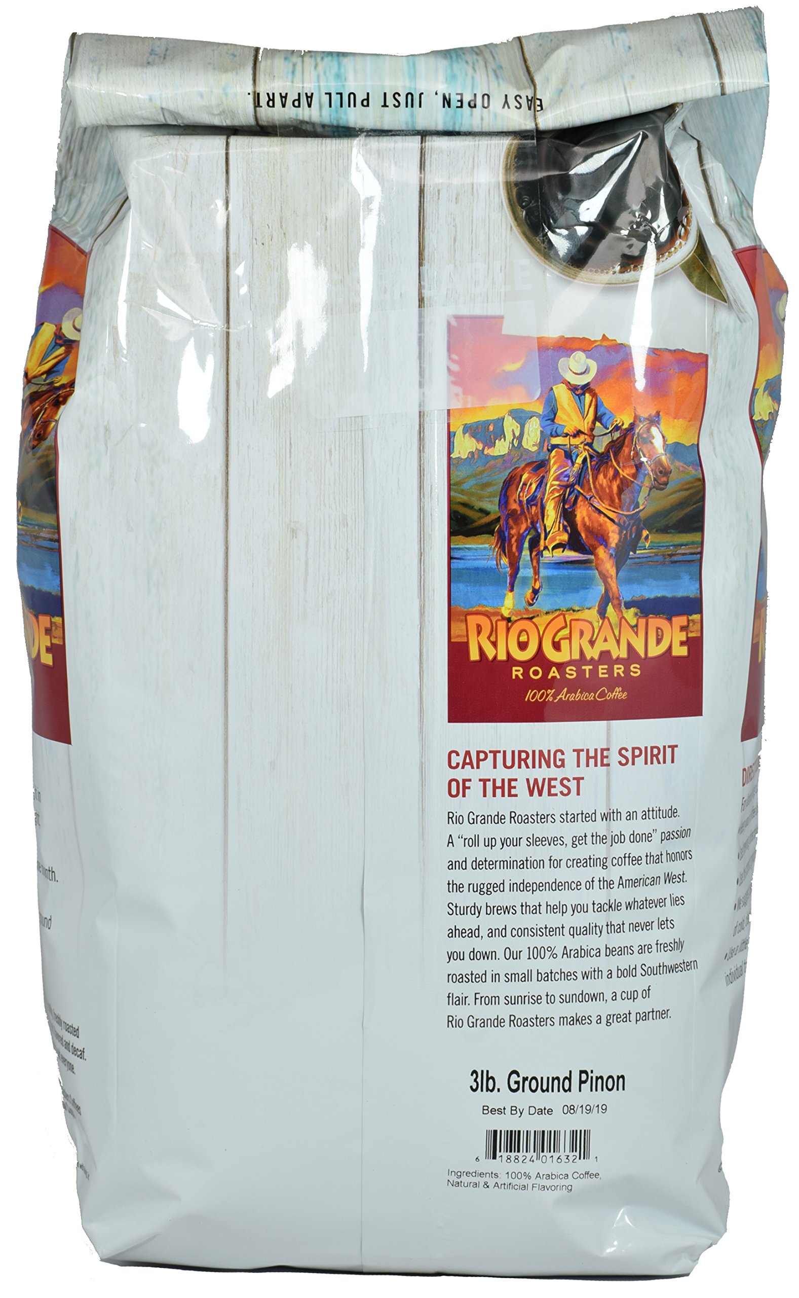 Rio Grande Roasters Pinon 3 Lb. Bag Ground Coffee