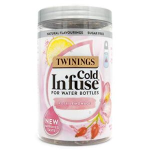 Twinings Cold In'Fuse For Water Bottles - Rose Lemonade