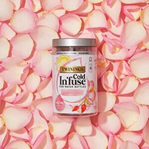 Twinings Cold In'Fuse For Water Bottles - Rose Lemonade