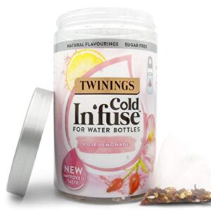 Twinings Cold In'Fuse For Water Bottles - Rose Lemonade