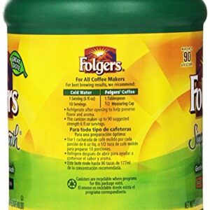 Folgers Simply Smooth Decaf Ground Coffee, Mild Roast, 11.5 Ounce (Packaging May Vary)