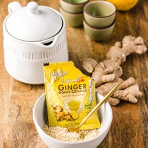 Prince of Peace Instant Ginger Honey Crystals, 2 Packs of 30 Sachets – Instant Hot or Cold Beverage – Easy to Brew Ginger and Honey Crystals