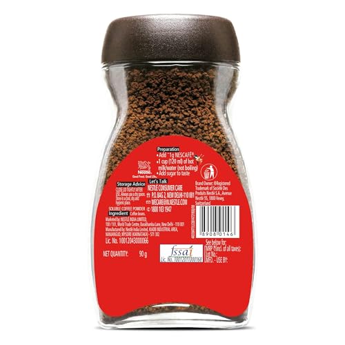 Nescafe Classic Coffee, Glass Jar, 100g