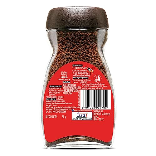 Nescafe Classic Coffee, Glass Jar, 100g