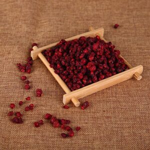 Wananfu - Schisandra Berry Dried 4oz - Schisandra Berry Tea/Schizandra Berries/Wuweizi (北五味子)