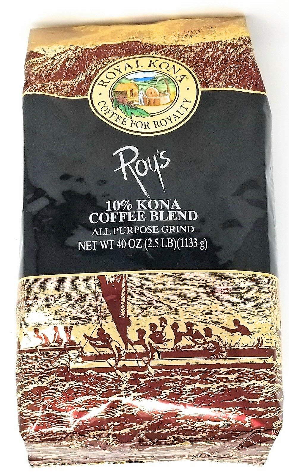 Royal Kona Coffee Roy's Signature Series (All Purpose Grind) - 2.5 lbs