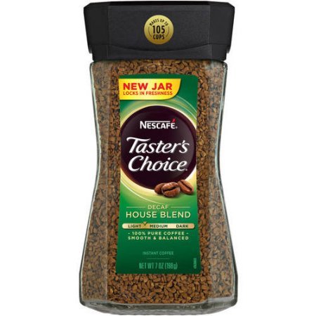 Nescaf?, Taster's Choice, Instant Coffee, Decaf House Blend, 7 oz (198 g)