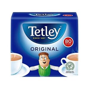 tetley tea bags 80ct (from england)