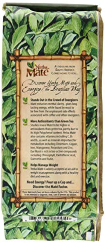 Mate Factor Organic Yerba Mate, Original Fresh Green, 12 Ounce