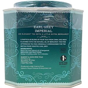 Harney & Sons Historic Royal Palaces Black Tea Collection Set of 3 - Victorian London Fog, Royal English Breakfast, & Earl Grey Imperial