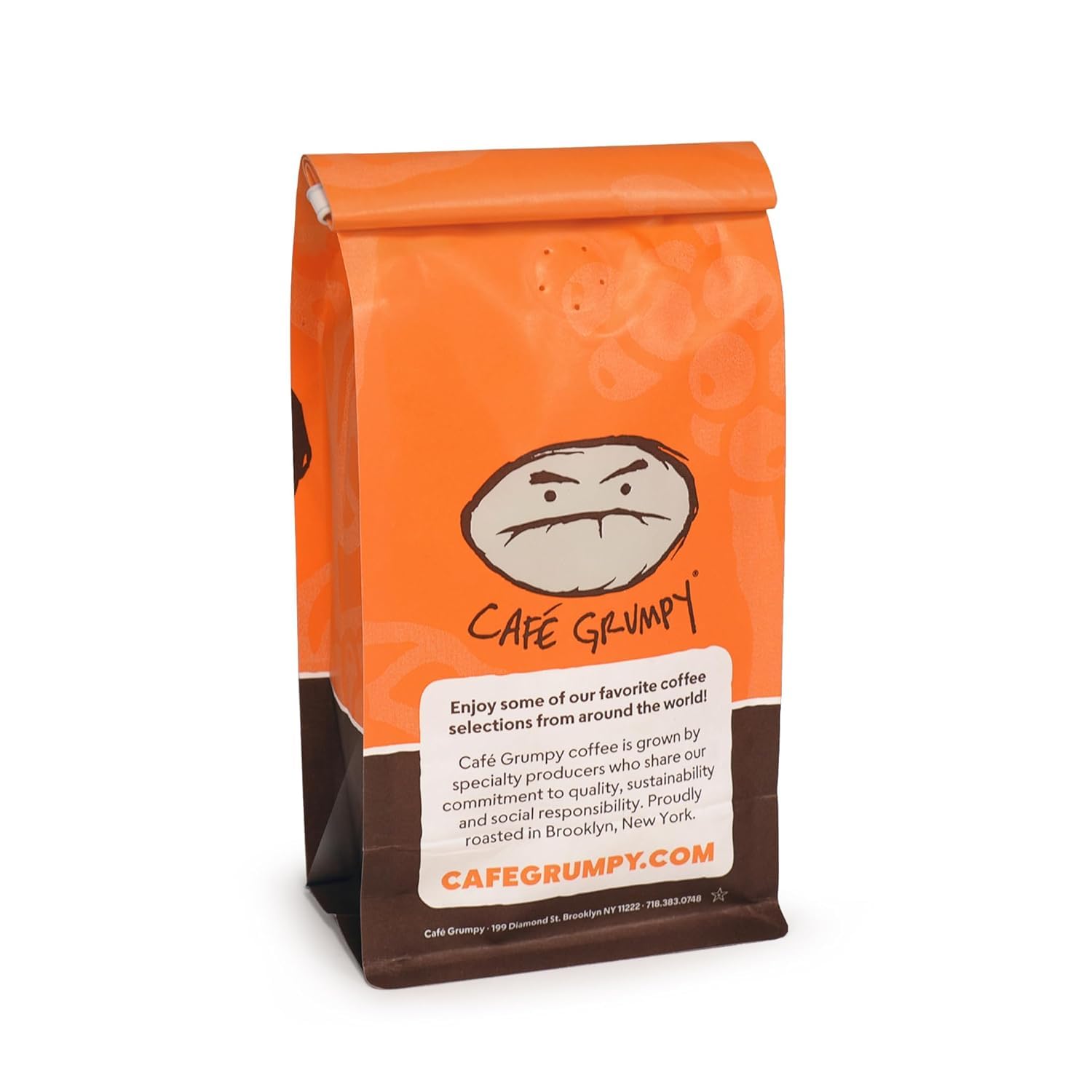 Café Grumpy Coffee - Heartbreaker Blend, 12oz Bag, Medium Roast, Drip, French Press, Pour Over, Cold Brew (Whole Beans)