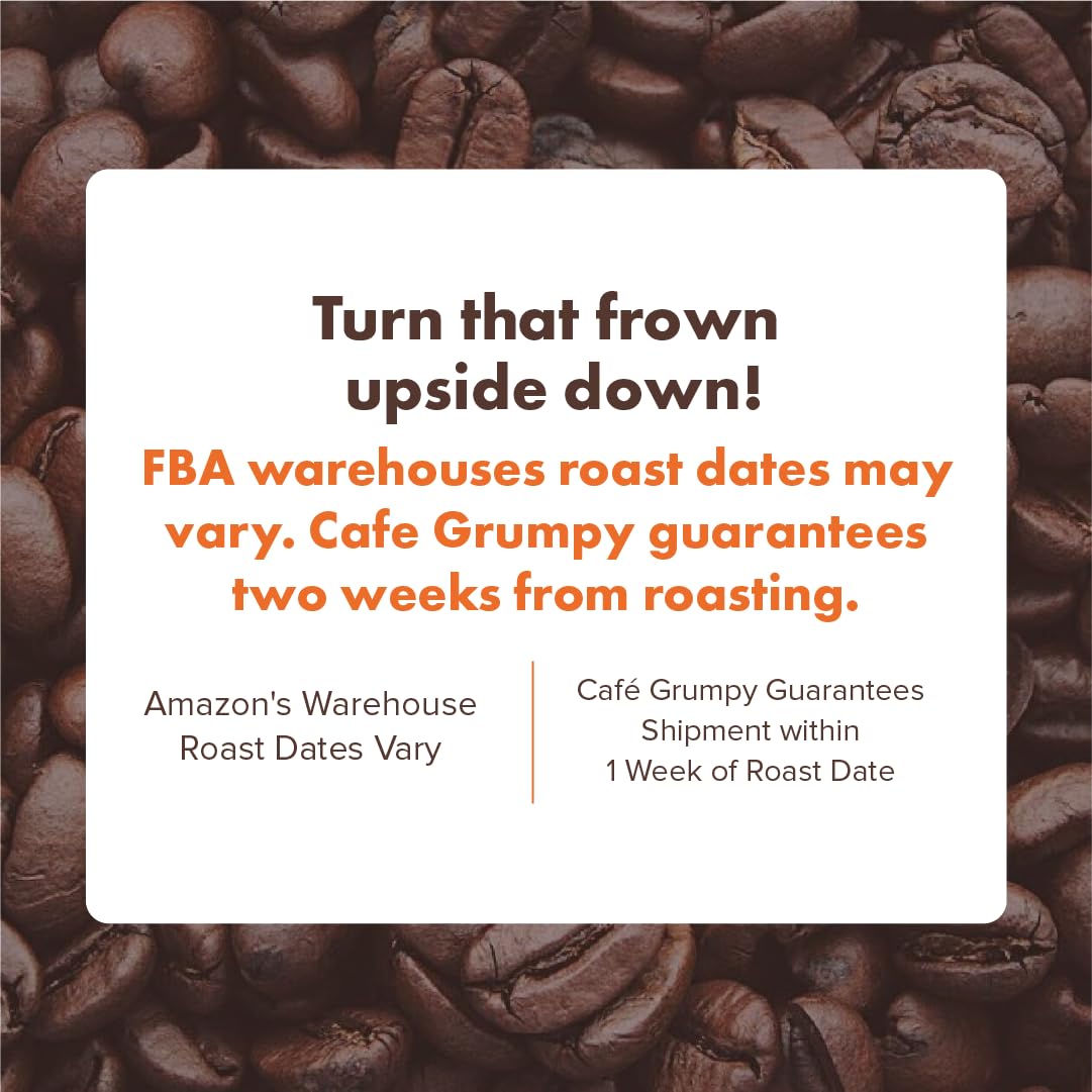 Café Grumpy Coffee - Heartbreaker Blend, 12oz Bag, Medium Roast, Drip, French Press, Pour Over, Cold Brew (Whole Beans)