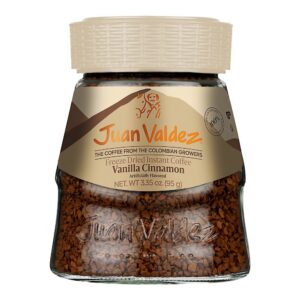 juan valdez (not a case) instant coffee vanilla cinnamon