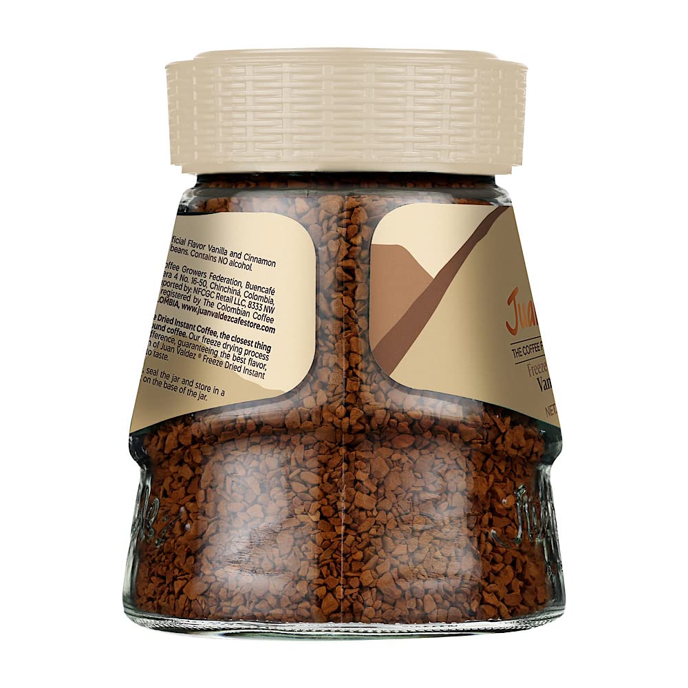 Juan Valdez (NOT A CASE) Instant Coffee Vanilla Cinnamon