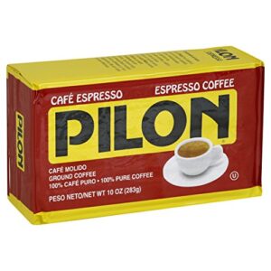 pilon espresso coffee, 10 ounce (pack of 12)