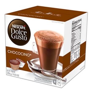 nescafÉ dolce gusto coffee capsules chococino 48 single serve pods (makes 24 specialty cups)