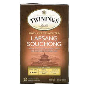 twinings lapsang souchong tea, 20 ct