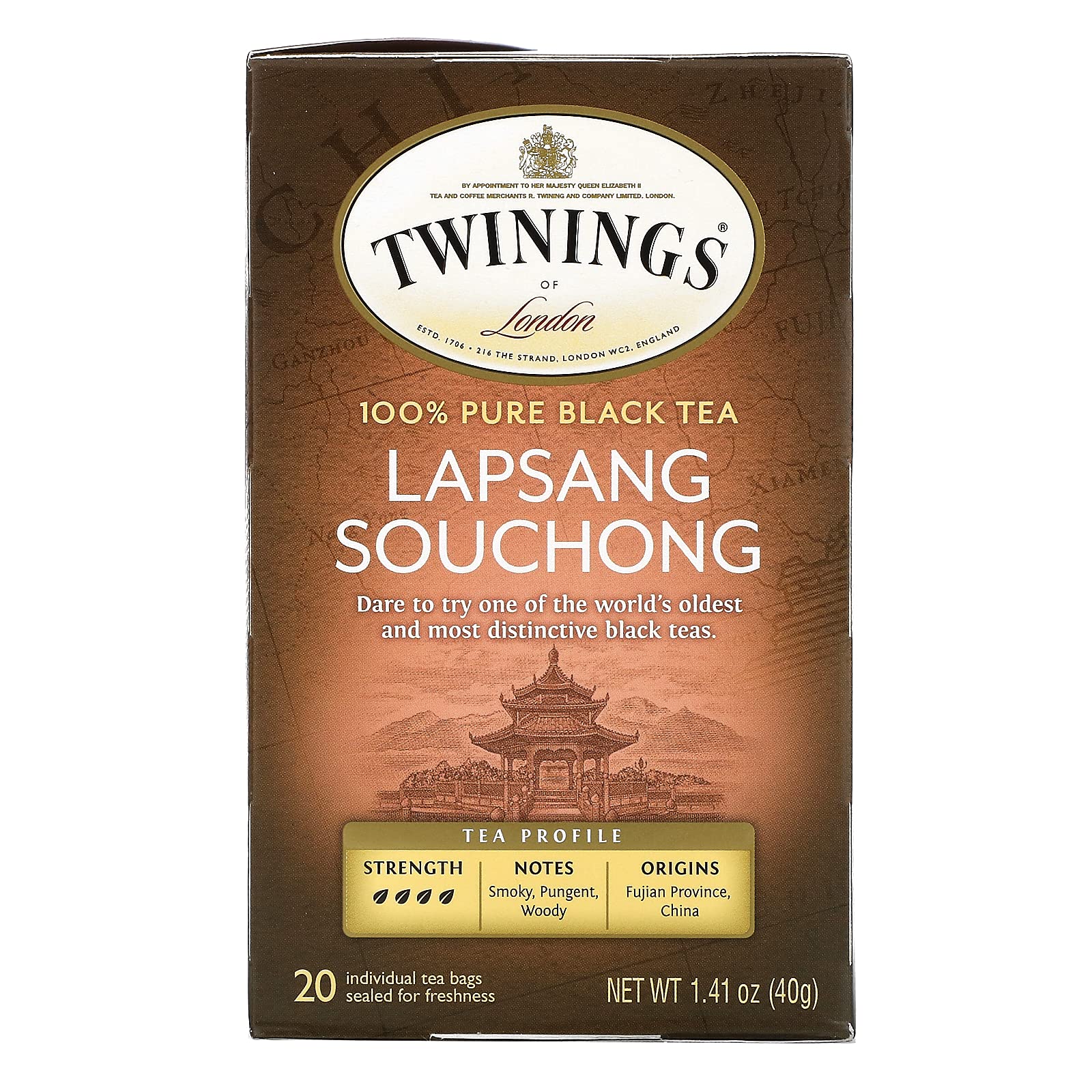 Twinings Lapsang Souchong Tea, 20 ct