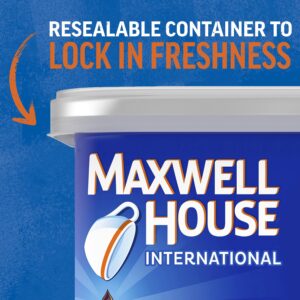 Maxwell House International Suisse Mocha Café-Style Decaf Sugar Free Instant Coffee Beverage Mix (4 ct Pack, 4 oz Canisters)