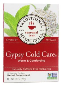 traditional medicinals teas gypsy cold care tea 16 bag
