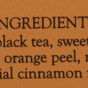 Harney & Son's Decaf Hot Cinnamon Tea Tin 20 Sachets (1.4 oz ea, Two Pack) - Decaffeinated Black Tea Blended with Cinnamon, Orange, and Sweet Cloves - 2 Pack 20ct Sachet Tins (40 Sachets)