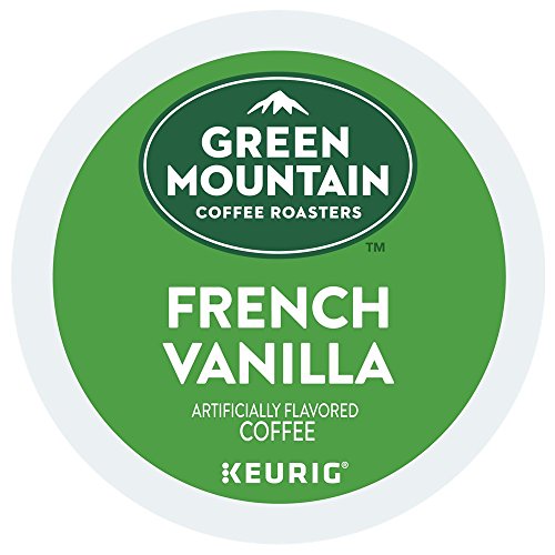 Green Mountain Coffee, French Vanilla, Single-Serve Keurig K-Cup Pods, Light Roast Coffee, 48 Count (2 Boxes of 24 Pods)