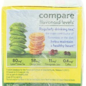 Lipton Green Tea, Orange Passionfruit & Jasmine, 20 Count Box