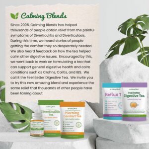 Calming Blends - Feel Better Digestive Tea - Loose Leaf Tea - Organic Herbal Teas