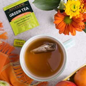 Bigelow Green Tea w/ Peach Tea Bags, 20 ct