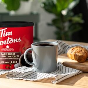 Tim Horton's 100% Arabica Dark Roast, Ground Coffee, 875g/30.86 Ounce