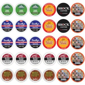 high caffeine coffee pods variety pack - sample the strongest coffee from the top brands with our extra caffeine sampler of 30 coffee pods compatible with keurig k cup coffee makers