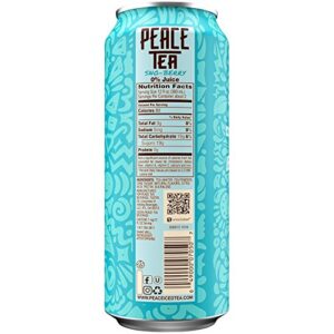 Peace Tea Sno-Berry Sweet Iced Tea Drinks, 23 fl oz, 12 Pack