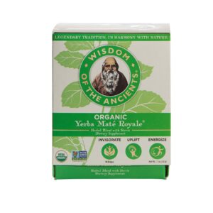 Wisdom of the Ancients Organic Yerba Maté Tea Bags, Royale, 1.1 oz