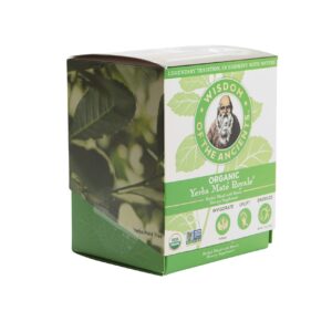 Wisdom of the Ancients Organic Yerba Maté Tea Bags, Royale, 1.1 oz