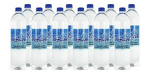 aquanew's watt-ahh® - premium polarized water for energy and health - case of 12 - 1 liter bottles